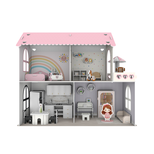 3d Puzzle Dollhouse - Foam