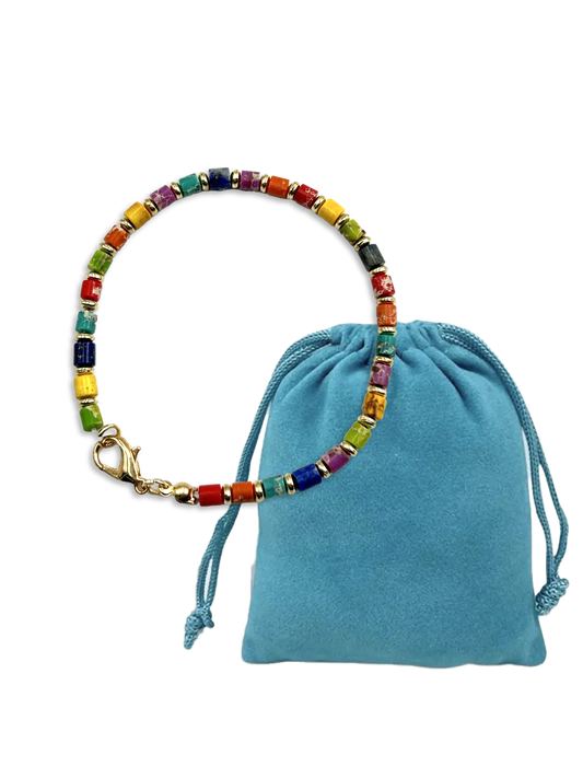 Marble Beaded Bracelet Kit