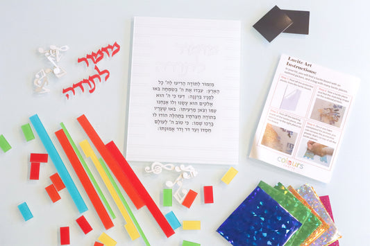 Lucite Art Mizmor Lesoda Magnet