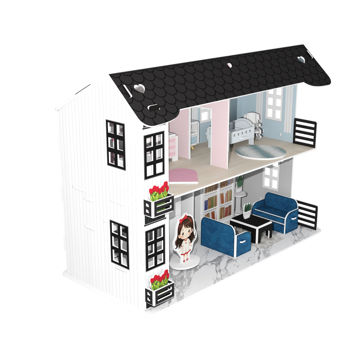 3d Puzzle Townhouse - Foam