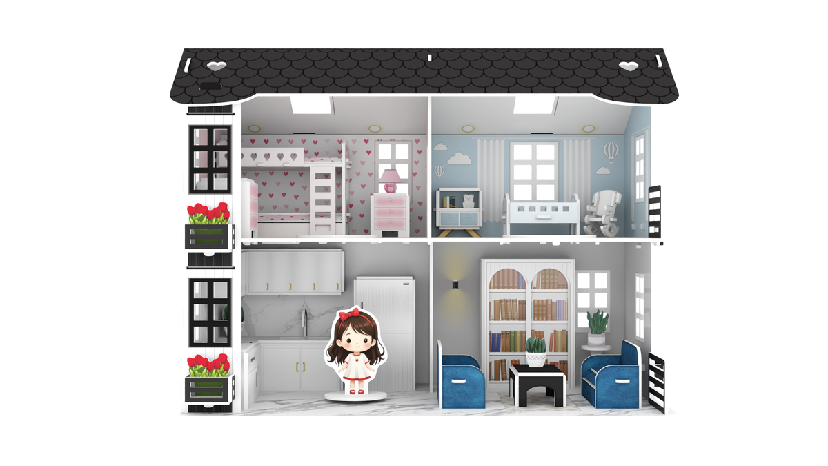3d Puzzle Townhouse - Foam