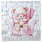 Lucite Art Teddy Bear