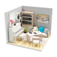 Miniature living room craft kit