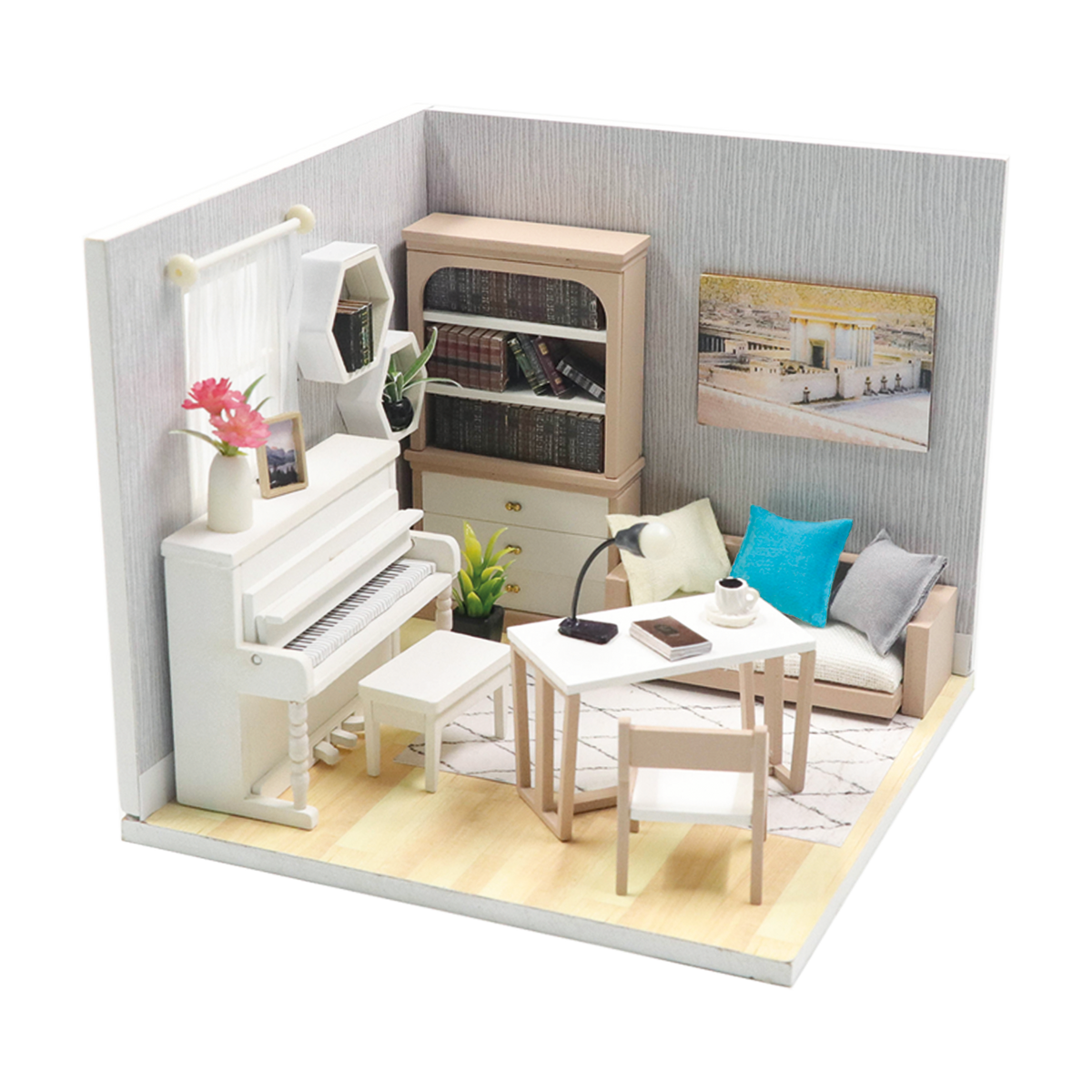 Miniature Living Room Kit – Colours Crafts