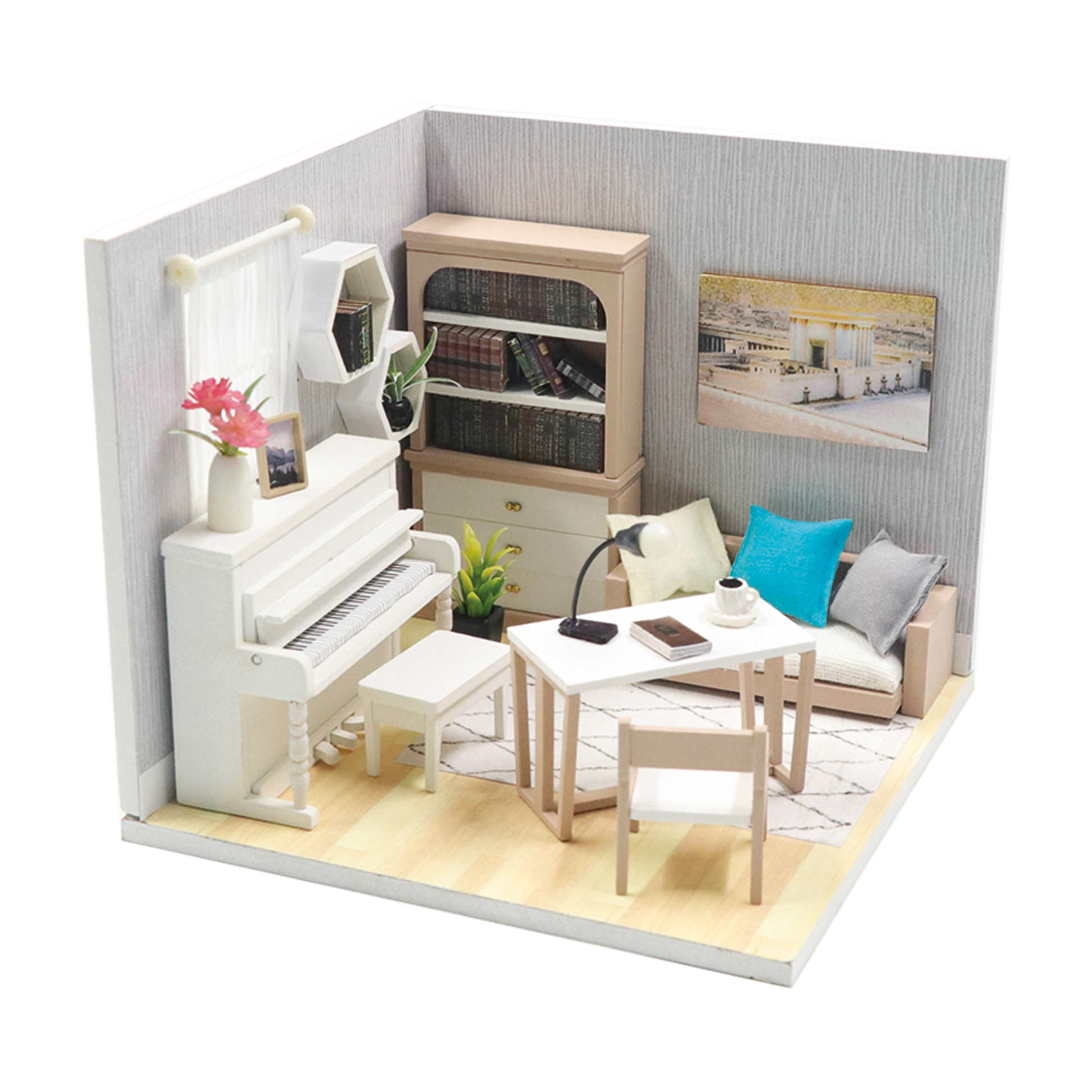 Miniature living room craft kit