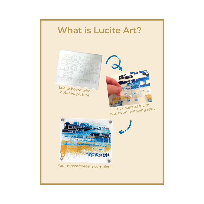 Lucite Art Yerushalayim – Colours Crafts