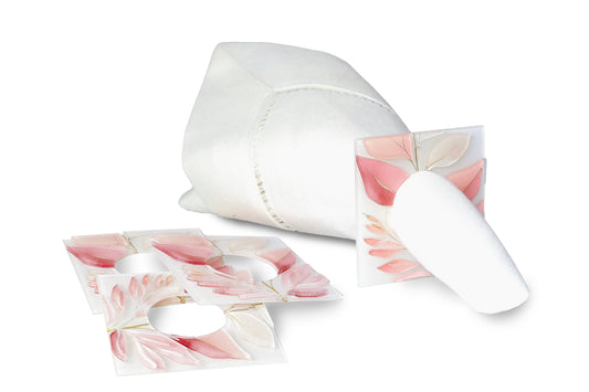Lucite Art Napkin Rings
