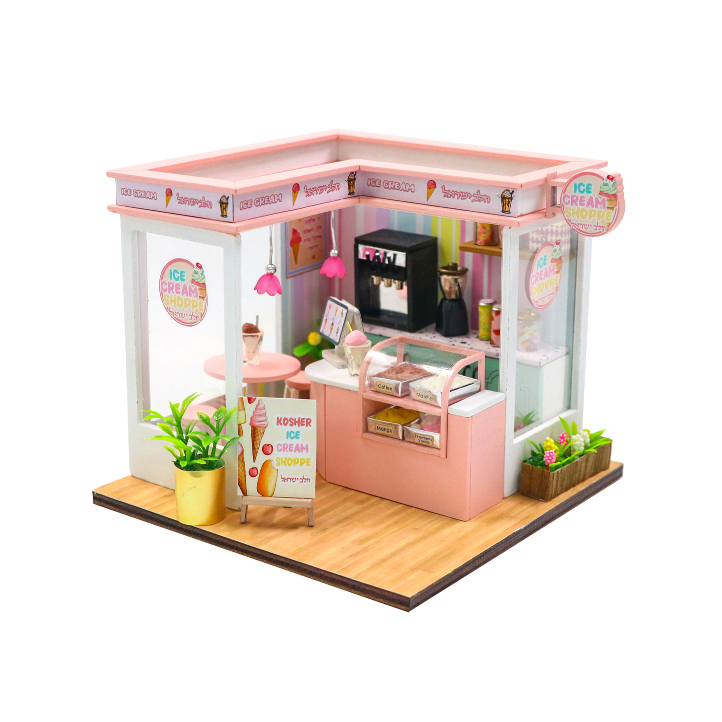 Miniature Ice Cream Shop Kit