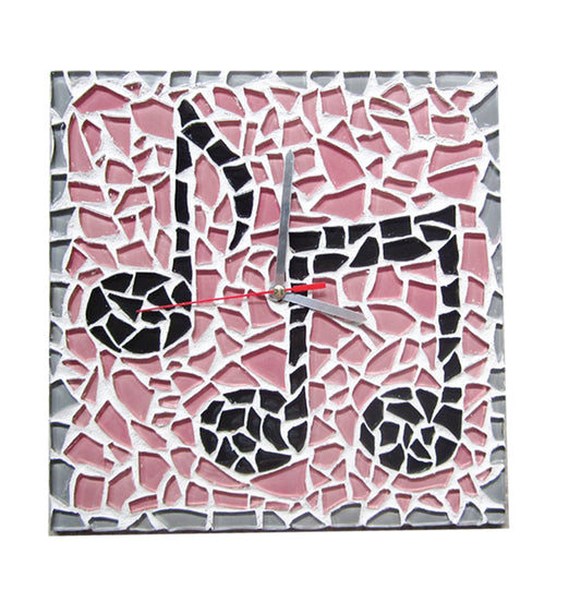 Mosaic Tile Clock - Musical