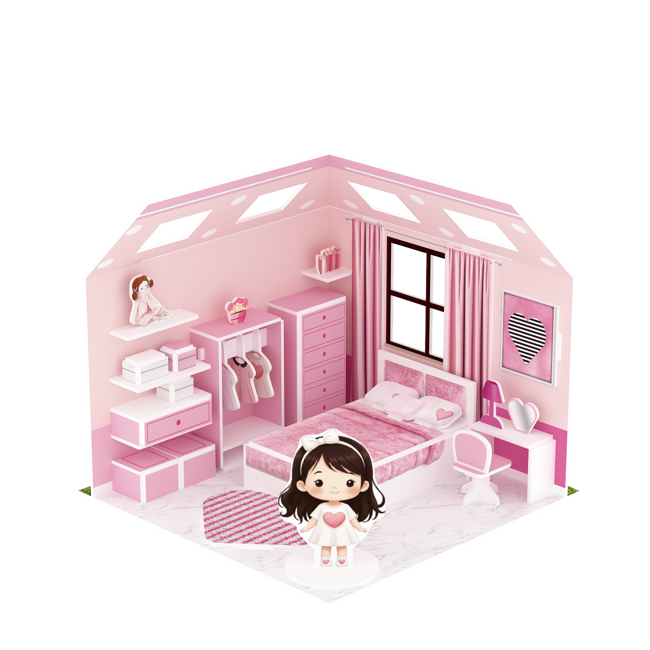 3d Bedroom Foam Puzzle 2