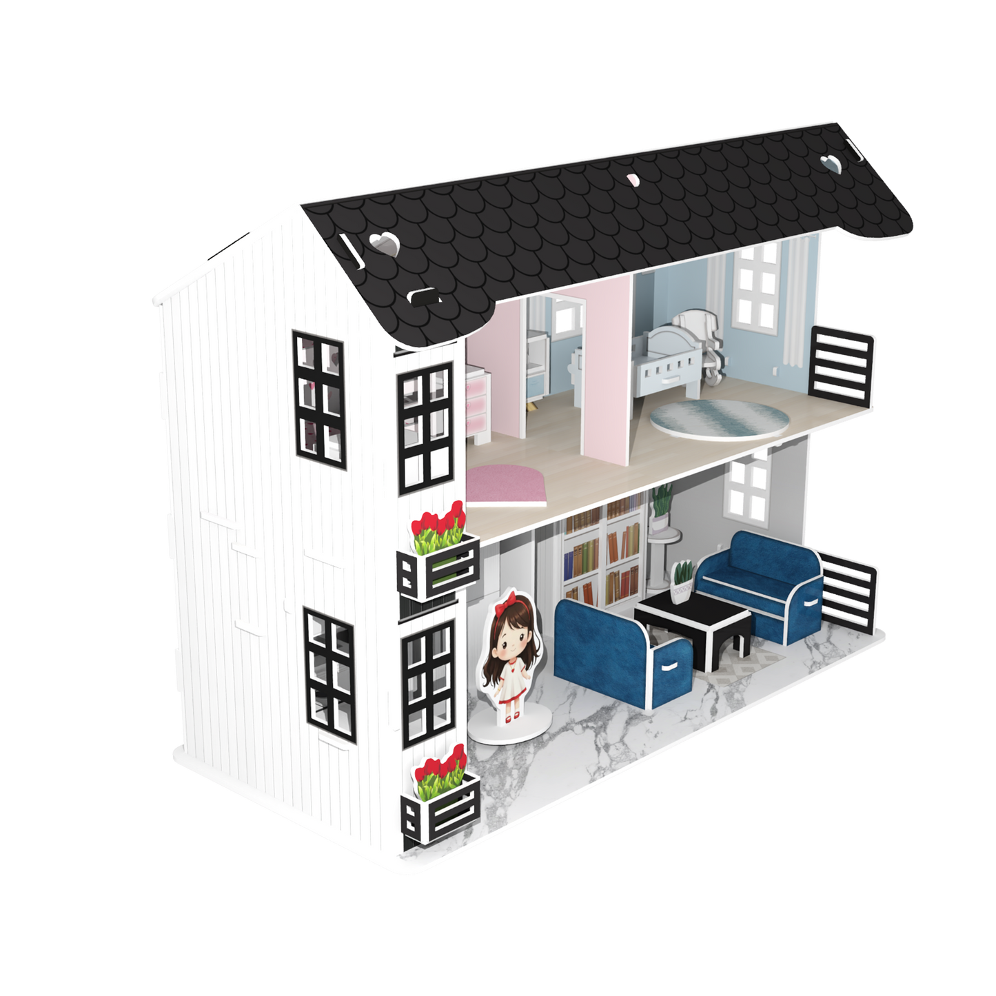 3d Puzzle Townhouse - Foam