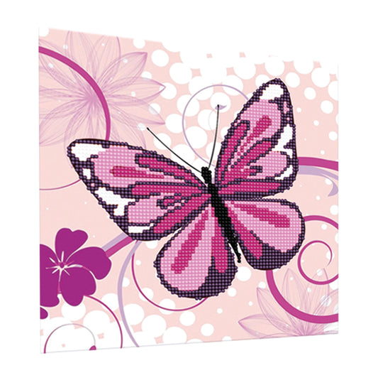 Diamond Art Stretched Canvas Butterfly